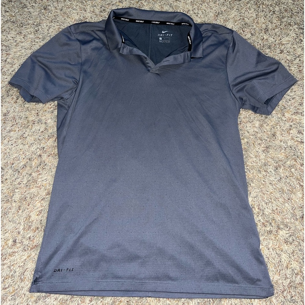 Nike gray polo